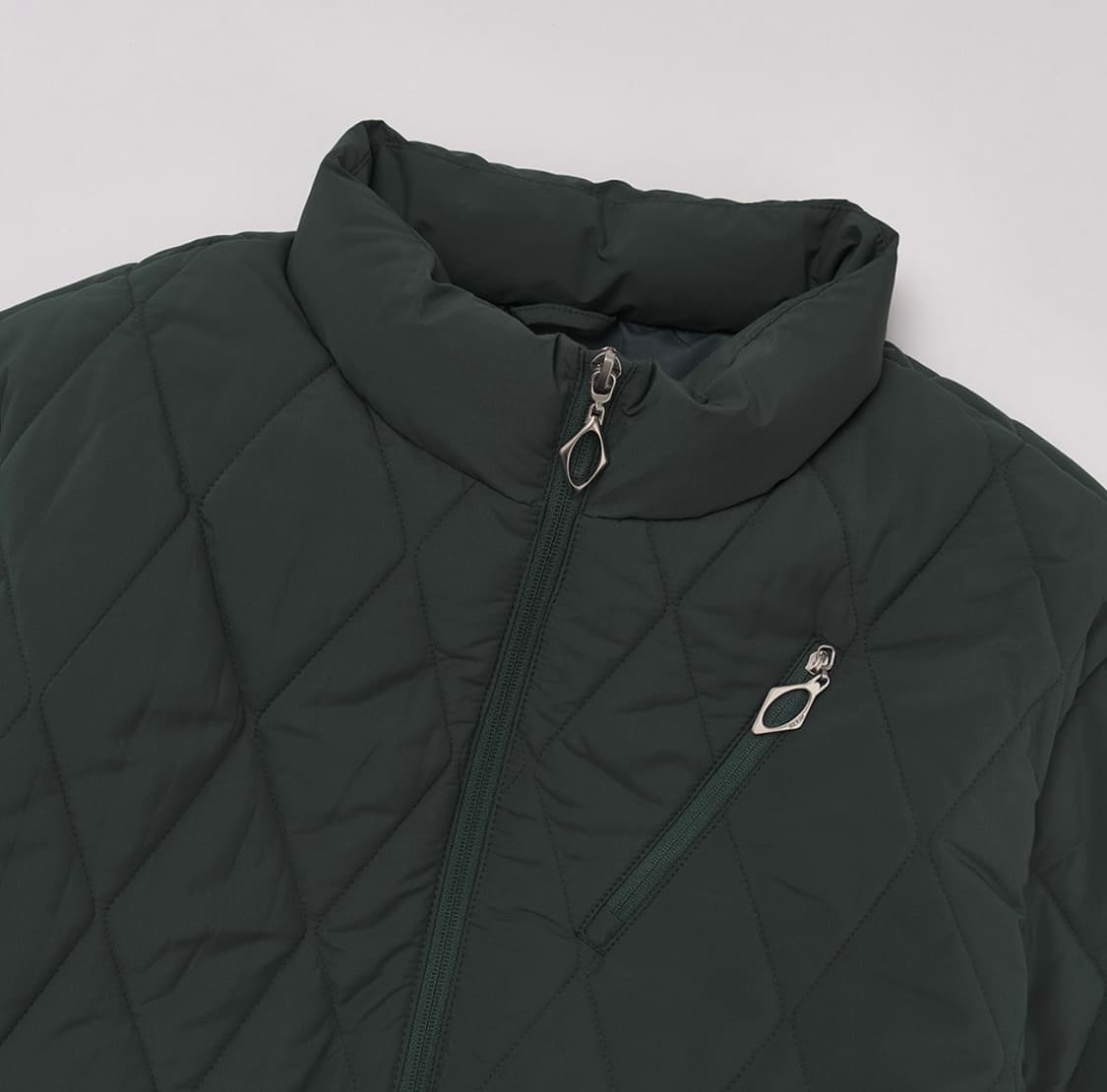 미스치프) Rhombus Quilted Bomber Jacket M 상품이미지3