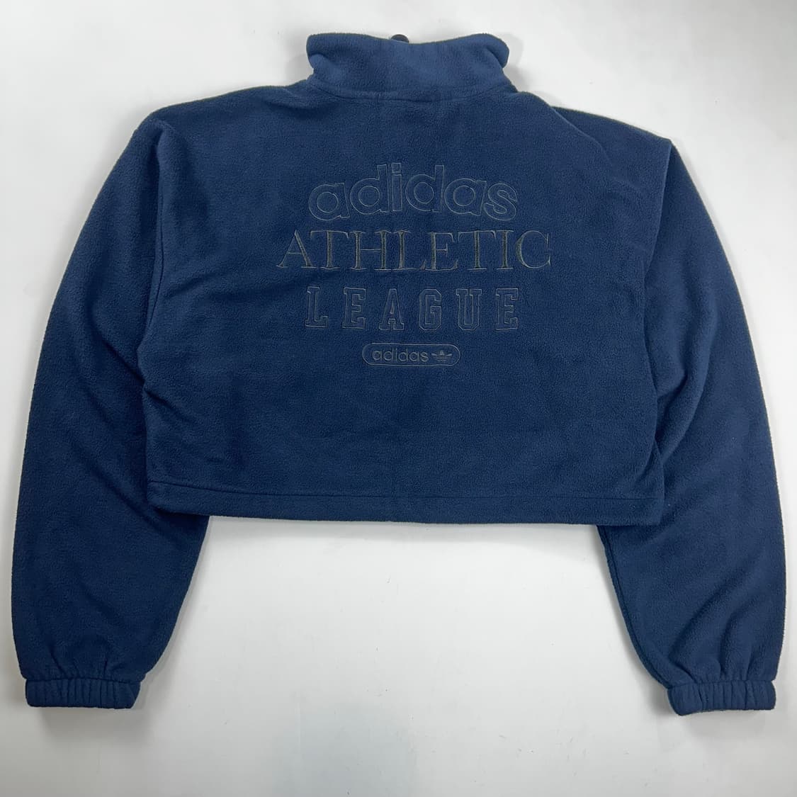 아디다스 스타디움 레트로 럭셔리 스웨트 크롭 후드 상품이미지9