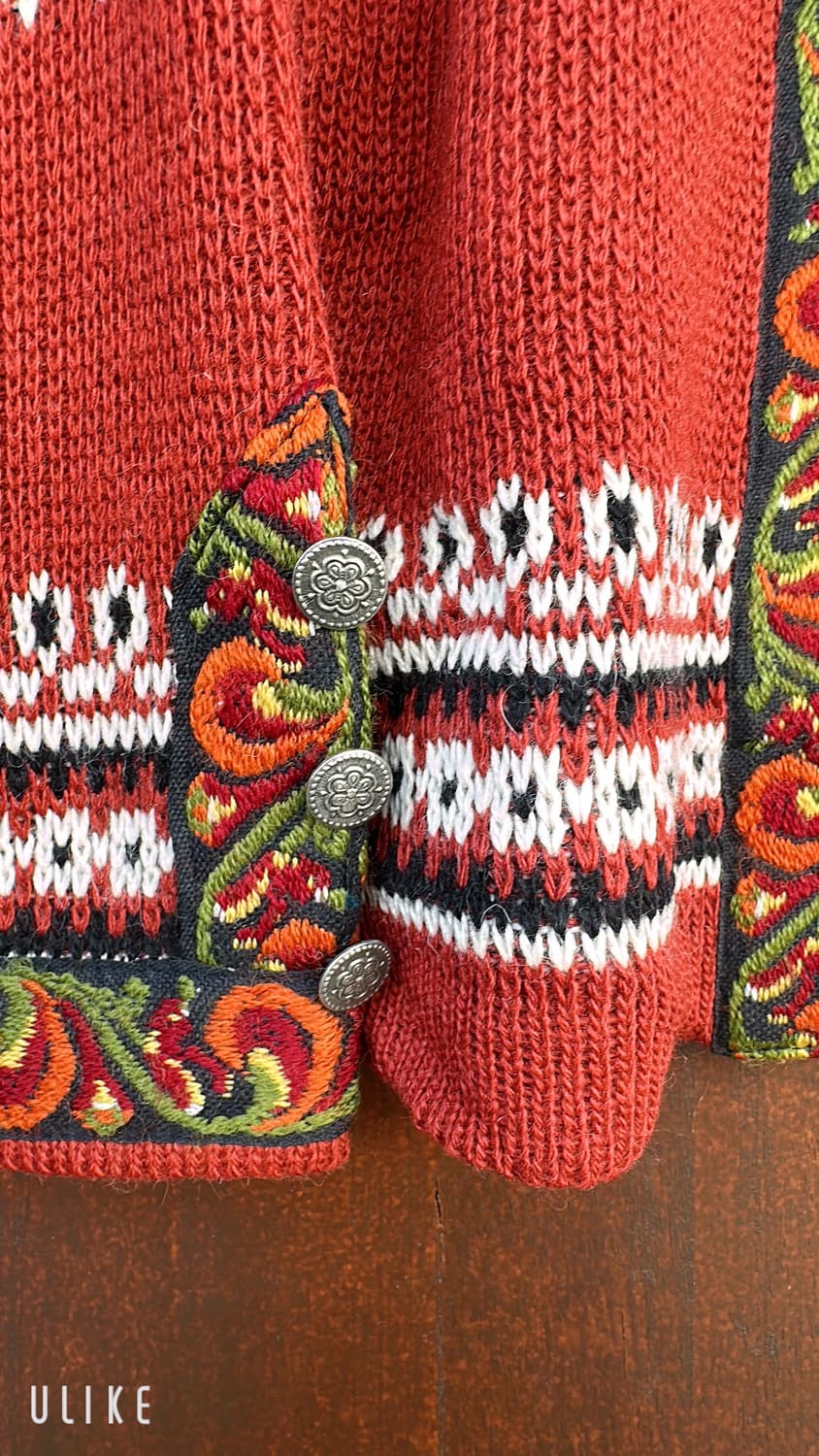 노르웨이 노르딕 퓨어뉴울 가디건 상품이미지5