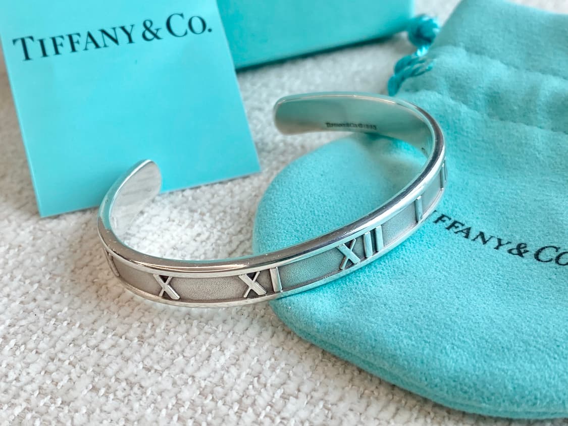 티파니 아틀라스 뱅글 타입 실버 팔찌(남녀공용) 상품이미지1