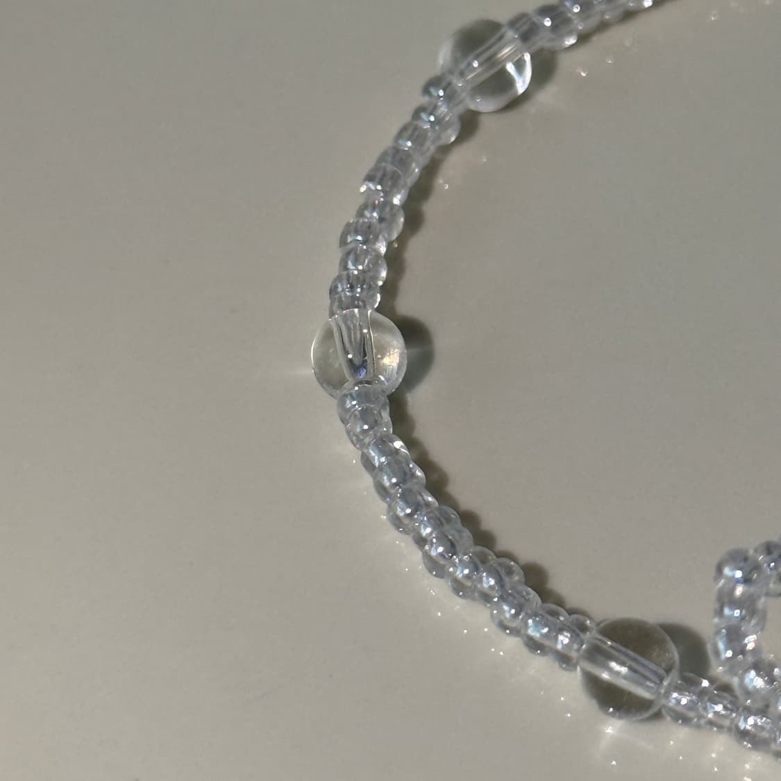 아이스 리본 비즈 팔찌 Ice Ribbon Bracelet 상품이미지4