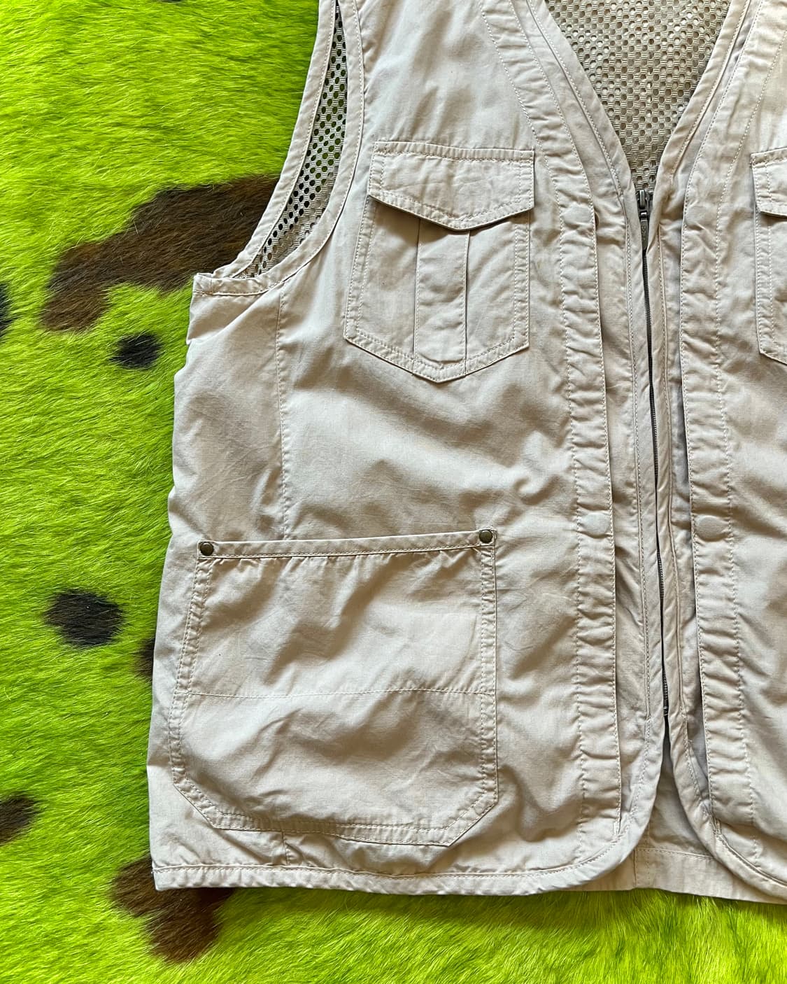 1990s Playboy Technical Nylon Mesh Vest 상품이미지7