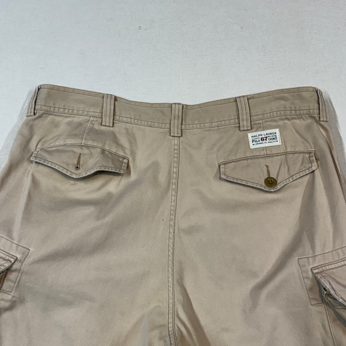 36inch) 폴로 랄프로렌 박스로고 카고 버뮤다 반바지 면바지 상품이미지2