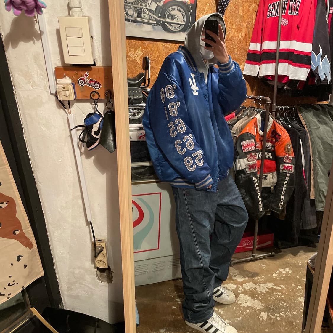 제프해밀턴 다져스 바시티 자켓(115) 상품이미지7