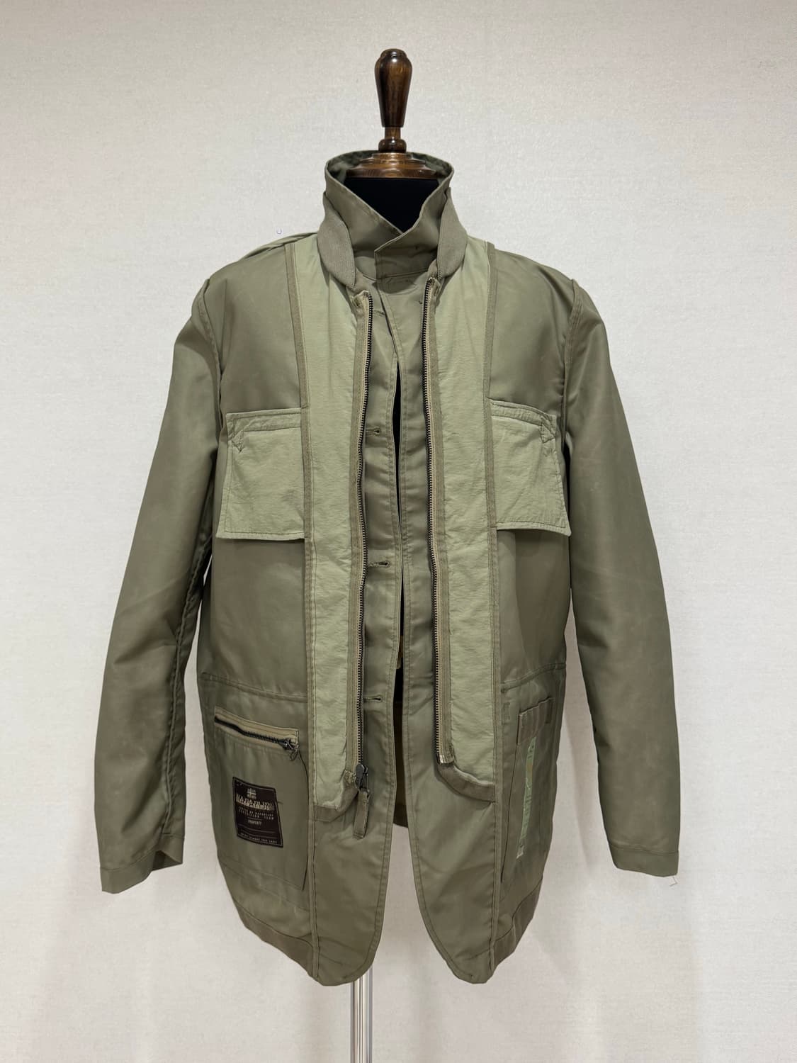 NAPAPIJRI 필드 자켓 (Stone Wash Treatment) 상품이미지9