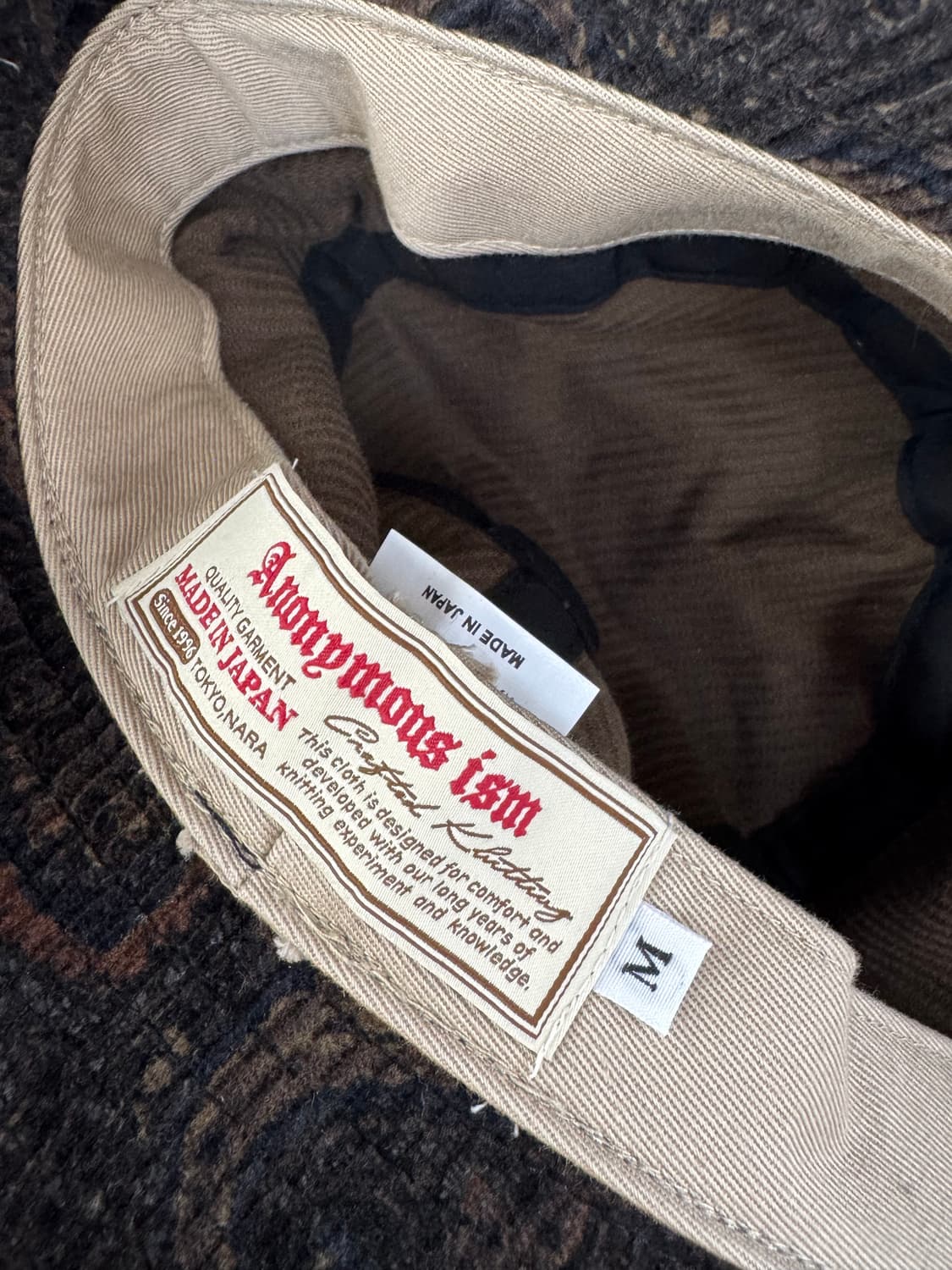 Anonymous ism 코듀로이 버킷햇 M 상품이미지3