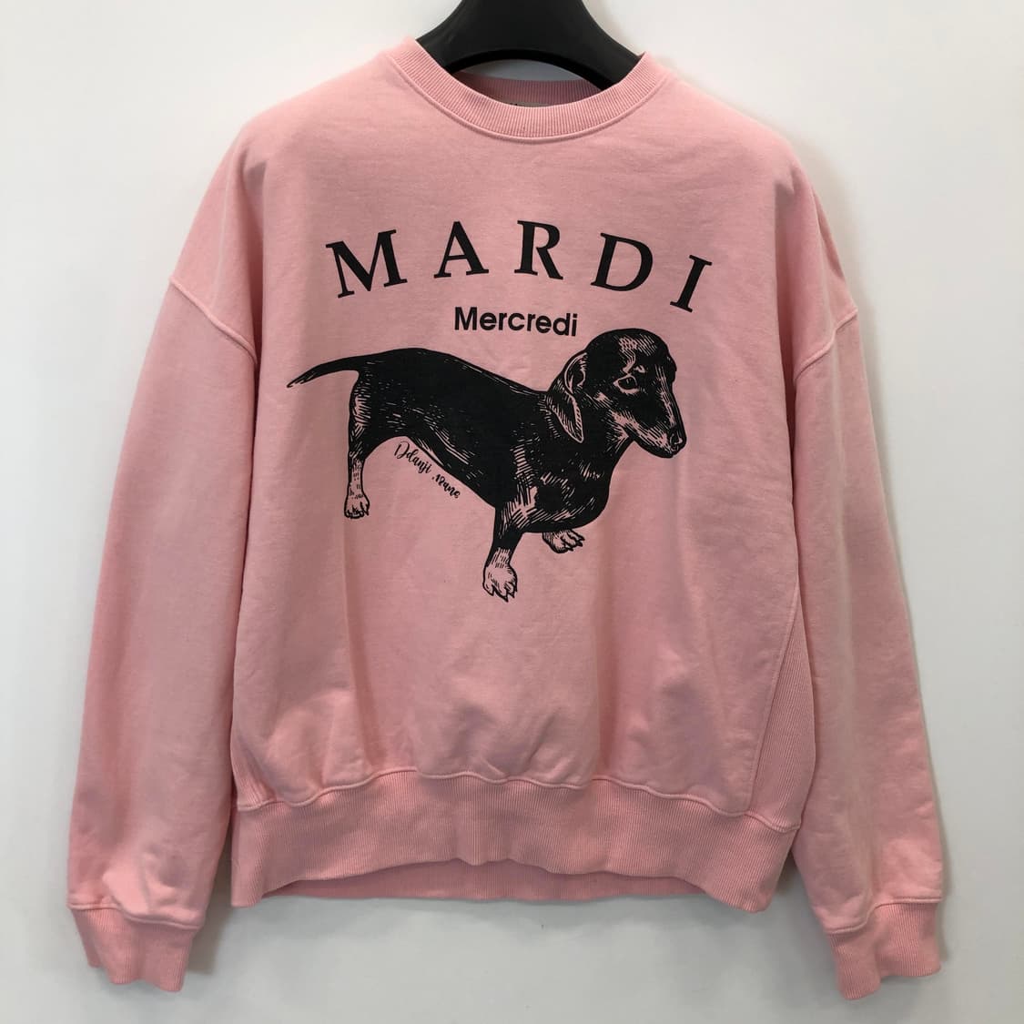 마르디메크르디 핑크 스웻셔츠 FREE 상품이미지1