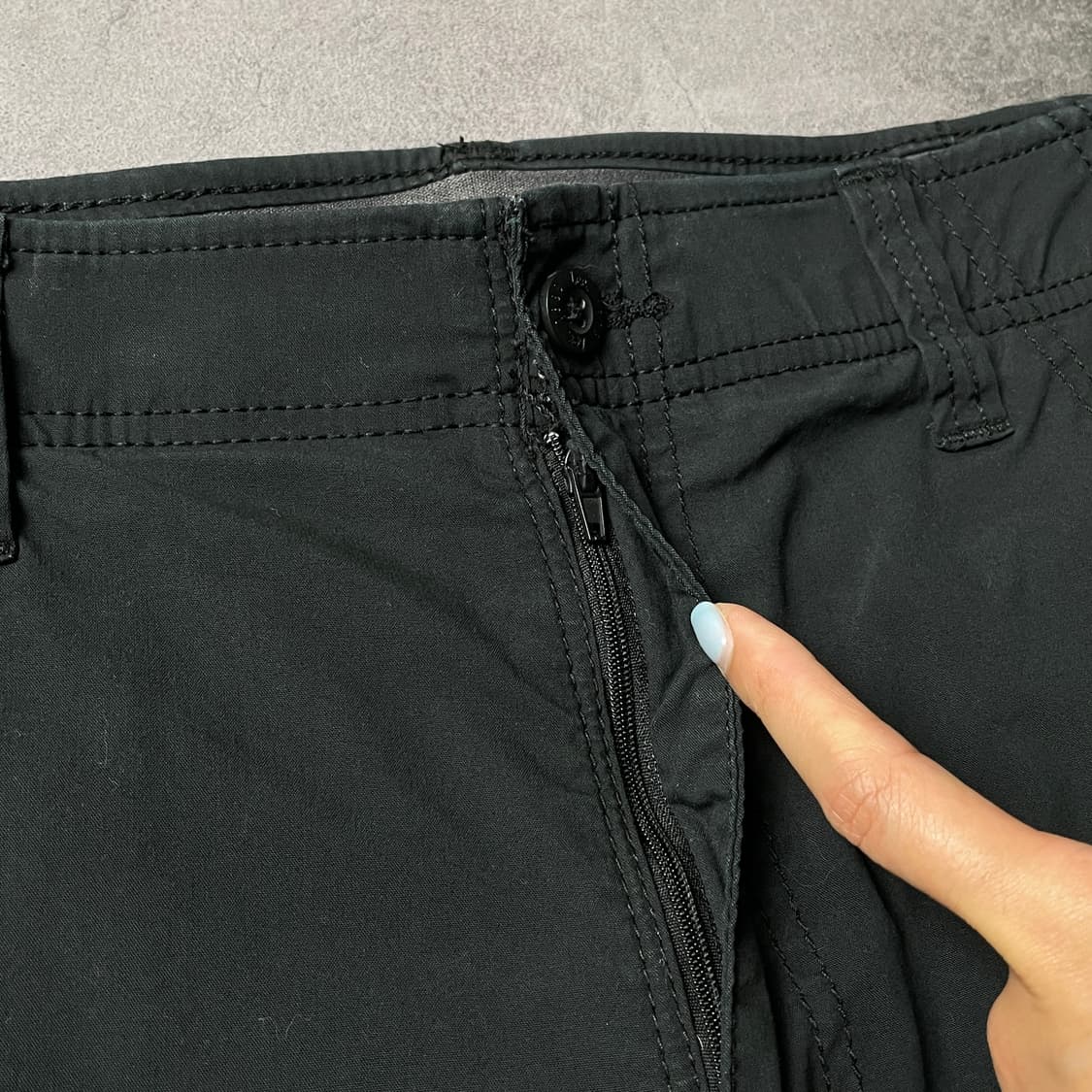 LEE 리 블랙 카고 워크 하프팬츠 A01213 상품이미지3
