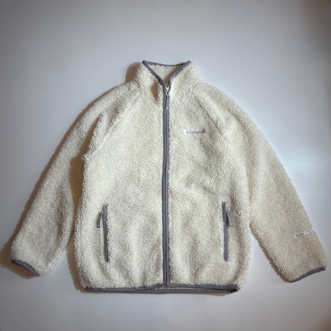 컬럼비아 뽀글이 플리스 집업 상품이미지1