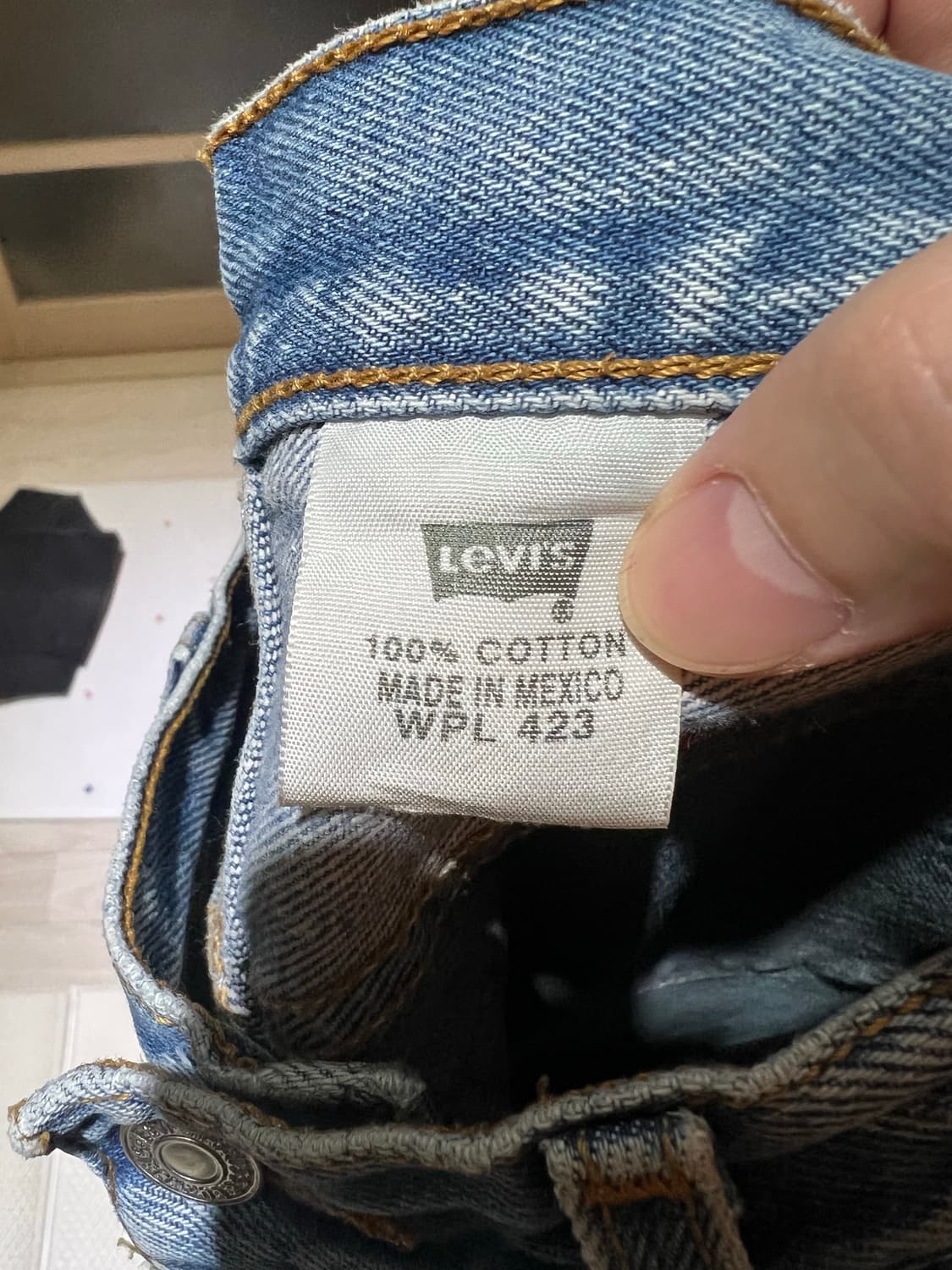 리바이스/ 빈티지 501 xx 연청 데님 팬츠 / 29-30 상품이미지5