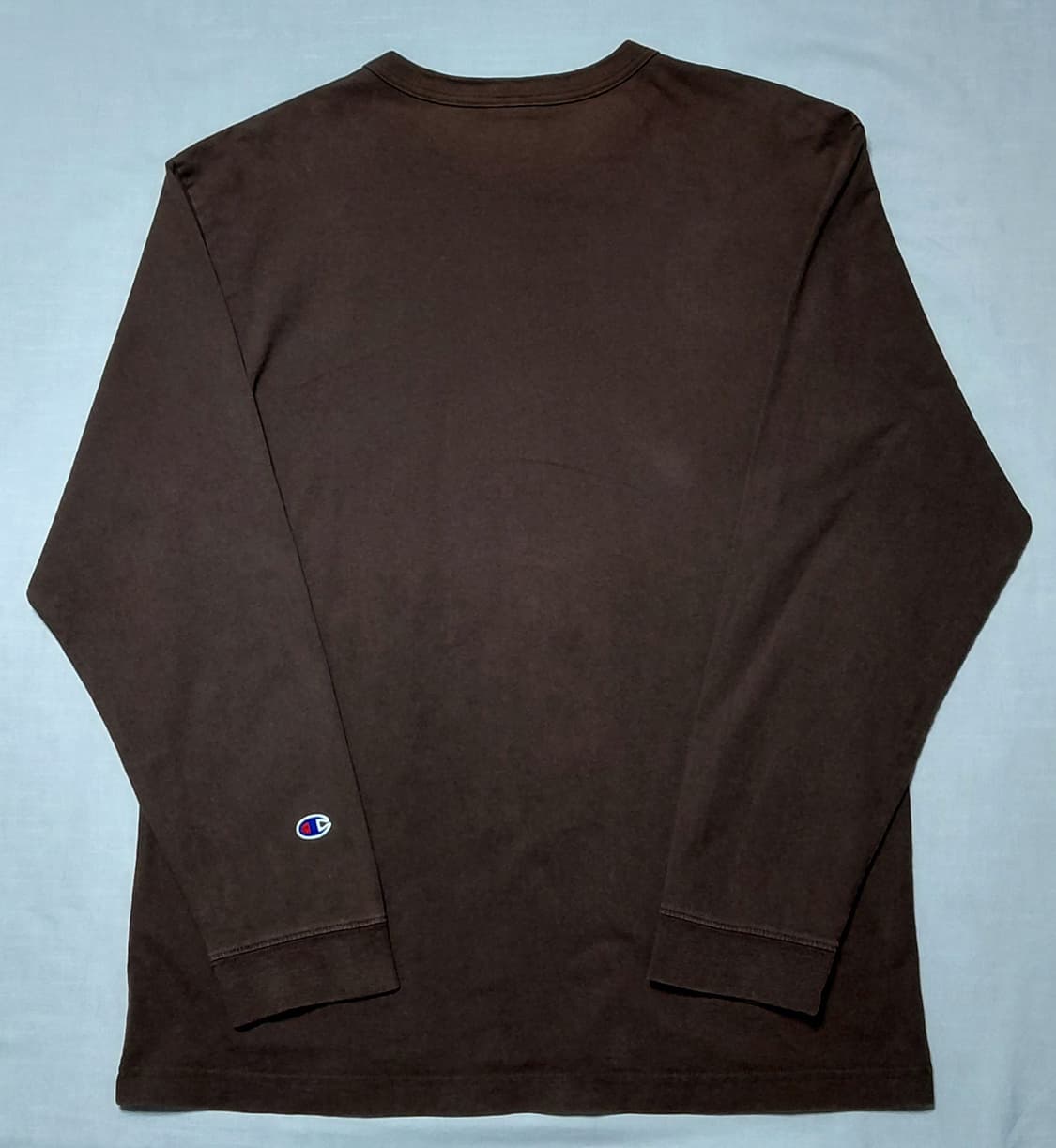 [XL] 챔피온 재팬 라인 자수 로고 롱슬리브 티셔츠 (브라운) 상품이미지7