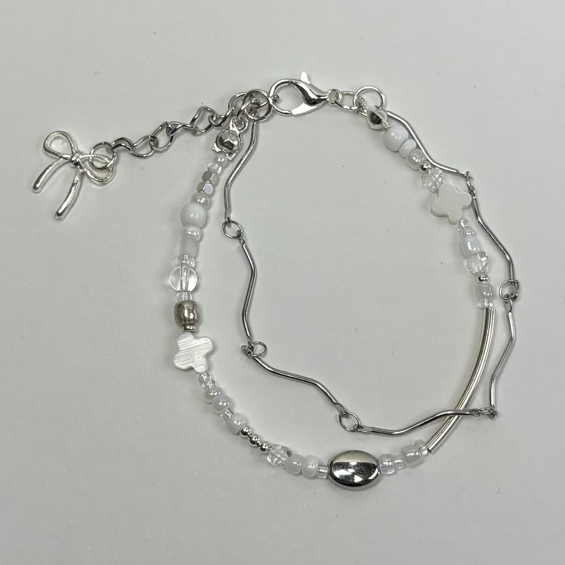 [W] 핸드메이드 비즈 팔찌 Wedding 024 상품이미지1