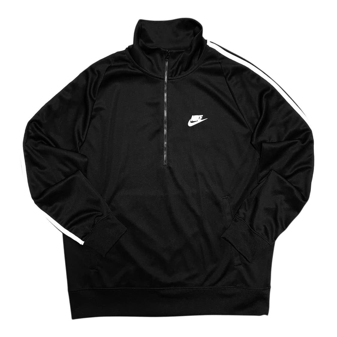 ✨ (바배) 나이키 빅로고 블랙 반집업  상품이미지2