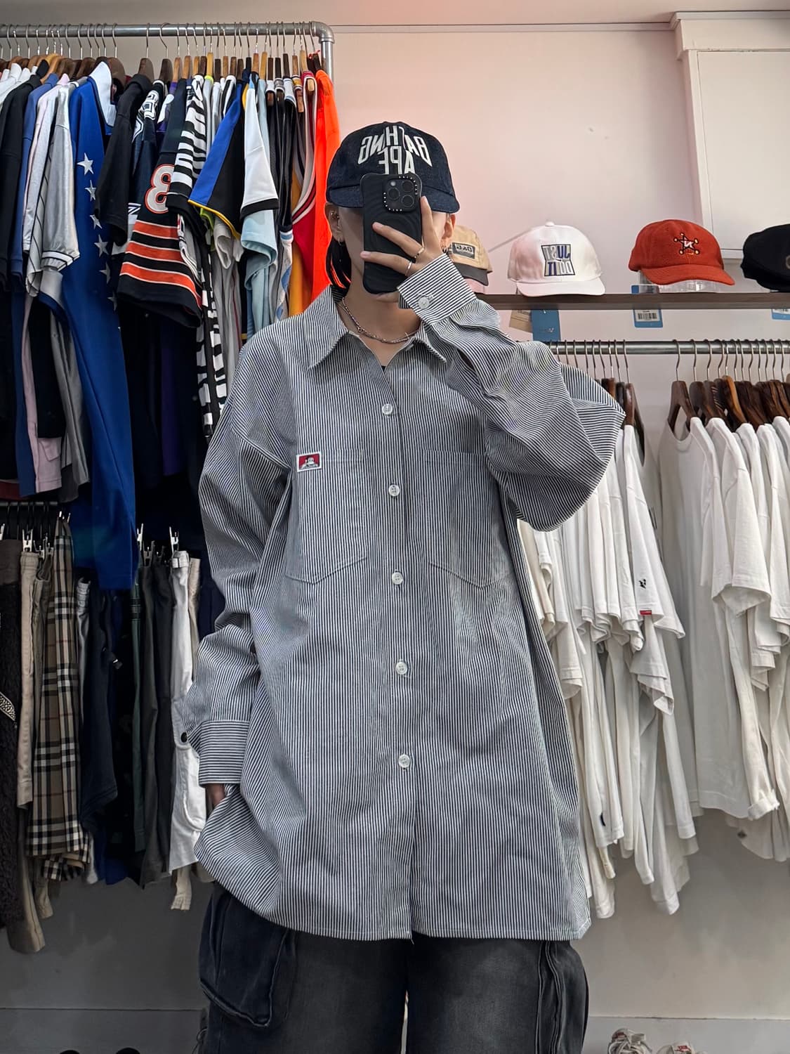 벤데이비스 미제 히코리 워크셔츠 상품이미지5