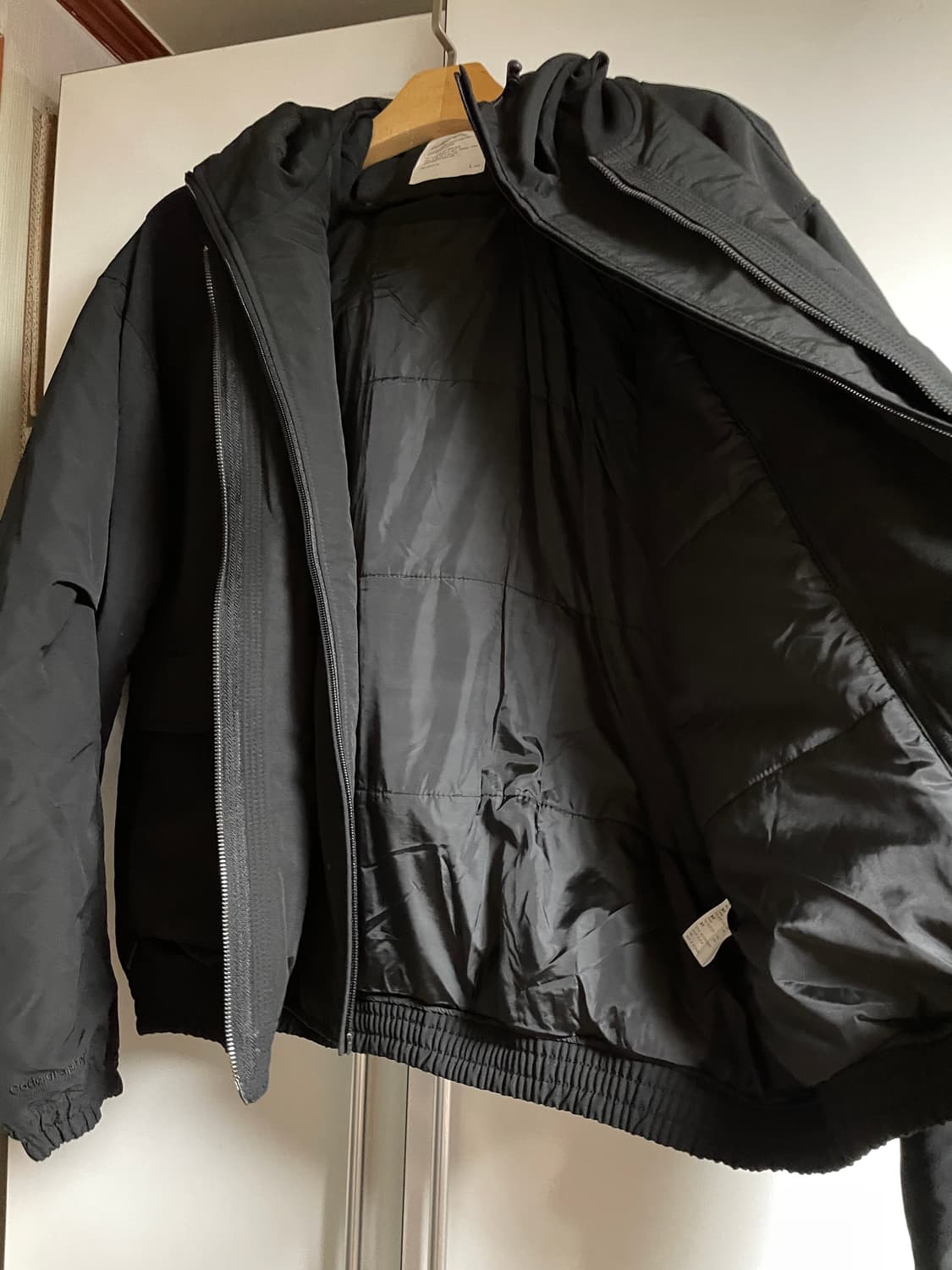 코드그라피 유틸리티 레이어드 후드 MA-1 자켓 (패딩버전) 상품이미지3