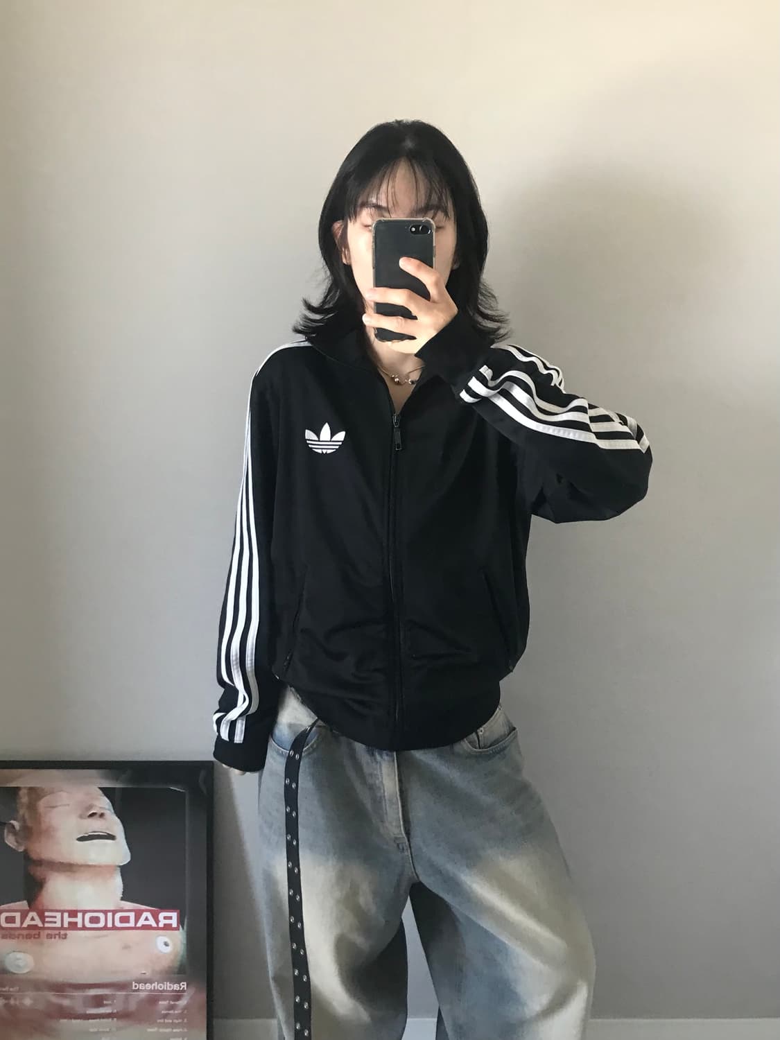 아디다스 구파이어버드 블랙 트랙탑 져지 상품이미지4