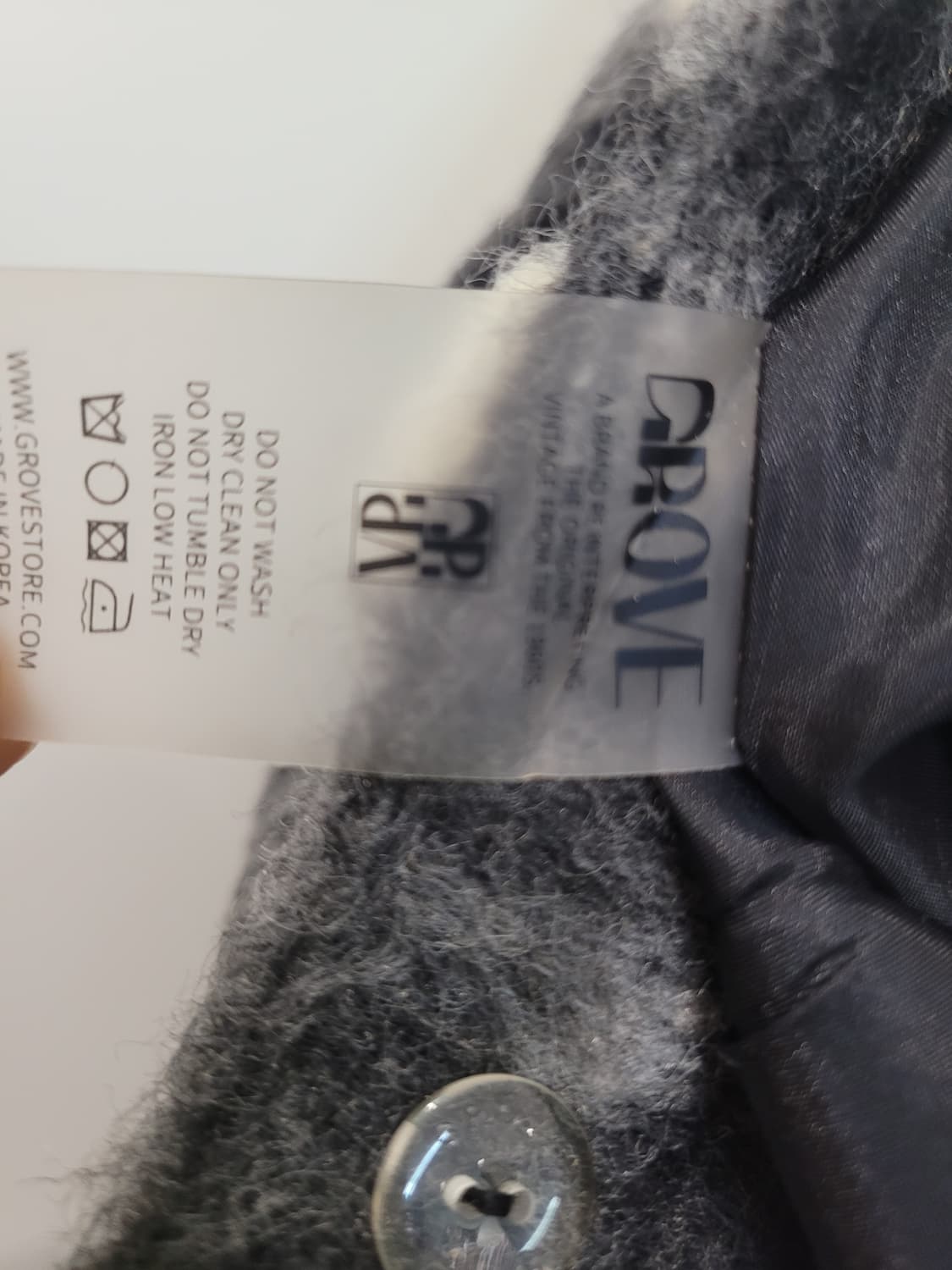 그로브 블로우 로우라이즈 쇼츠 팬츠 그레이체크 M사이즈 상품이미지9