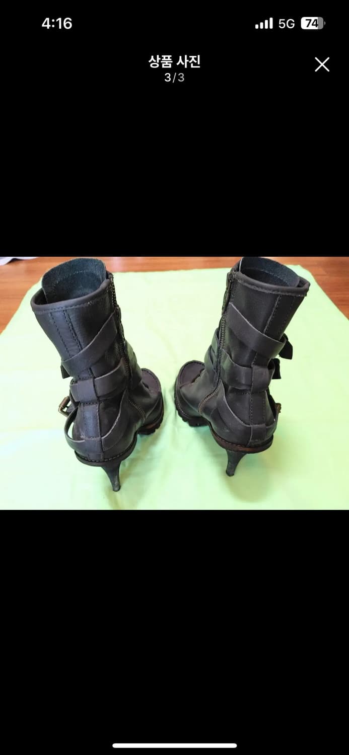 Vintage boots(grey)  240 상품이미지3