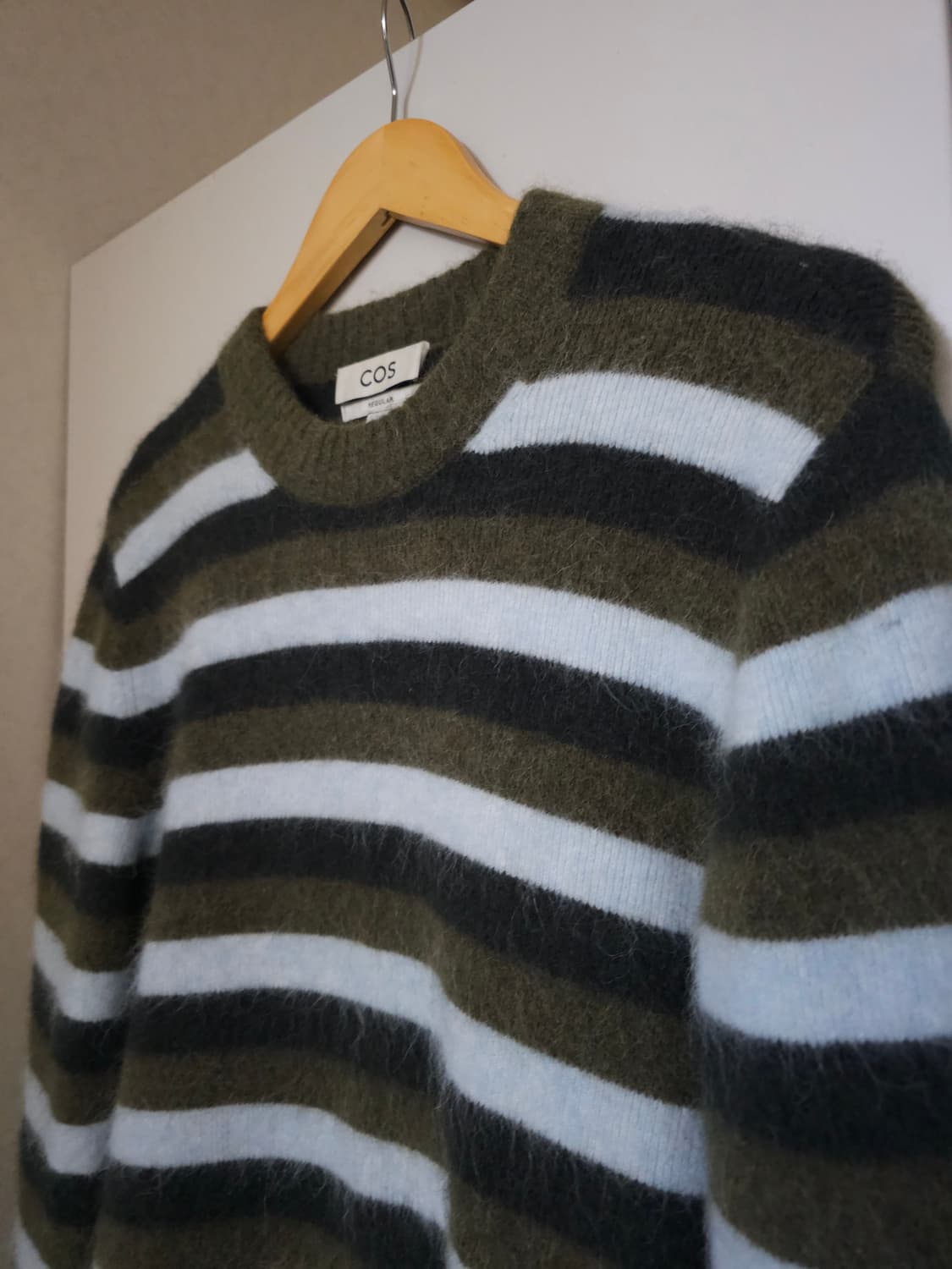 COS 스트라이프 양모 니트 스웨터 상품이미지2