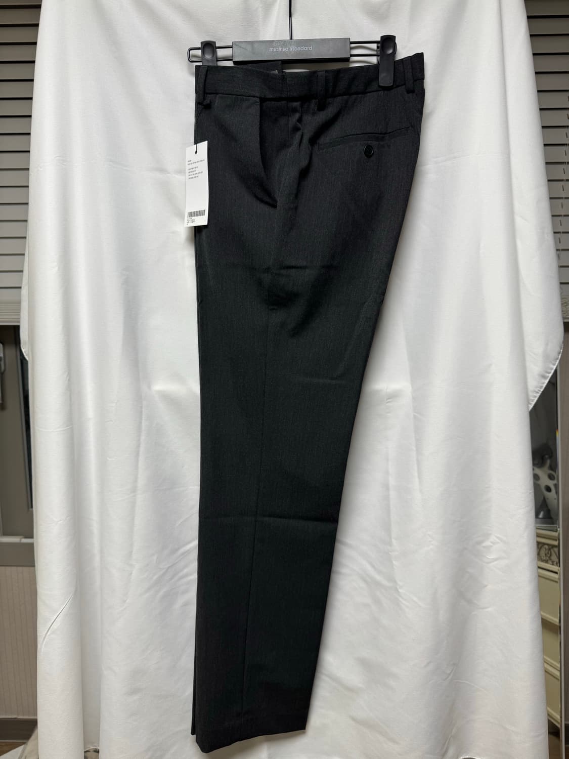 무신사 스탠다드 세미와이드 슬랙스 상품이미지3