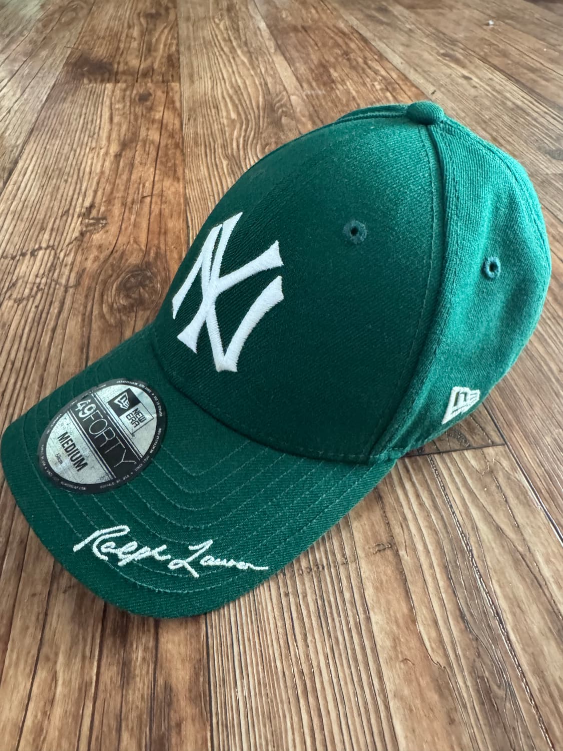 폴로 뉴에라 그린 볼캡 상품이미지3