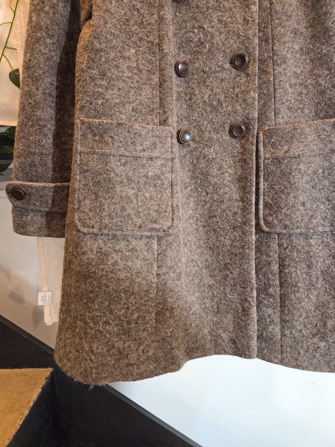 코코아 더블버튼 코트 상품이미지3