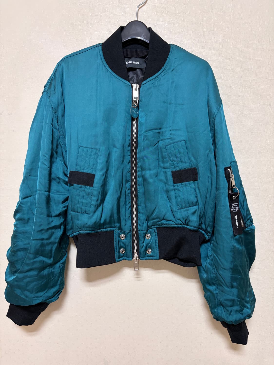 디젤 빈티지 새틴 봄버 상품이미지2