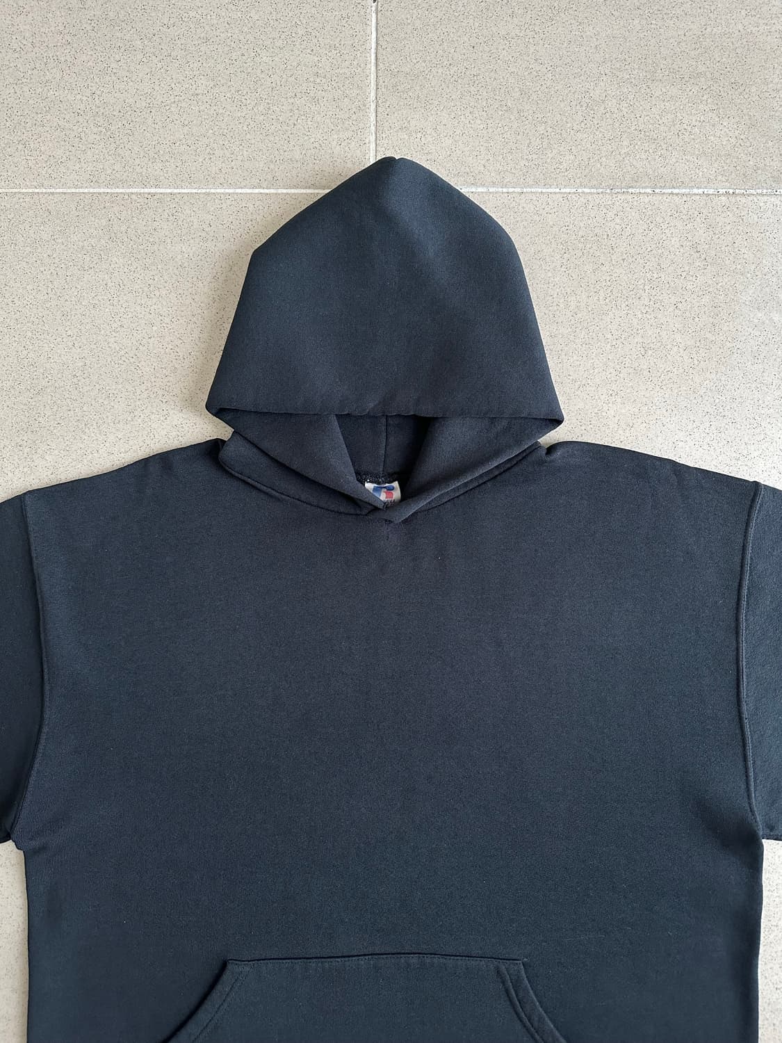 빈티지 러셀 후드 블랙 L 상품이미지3