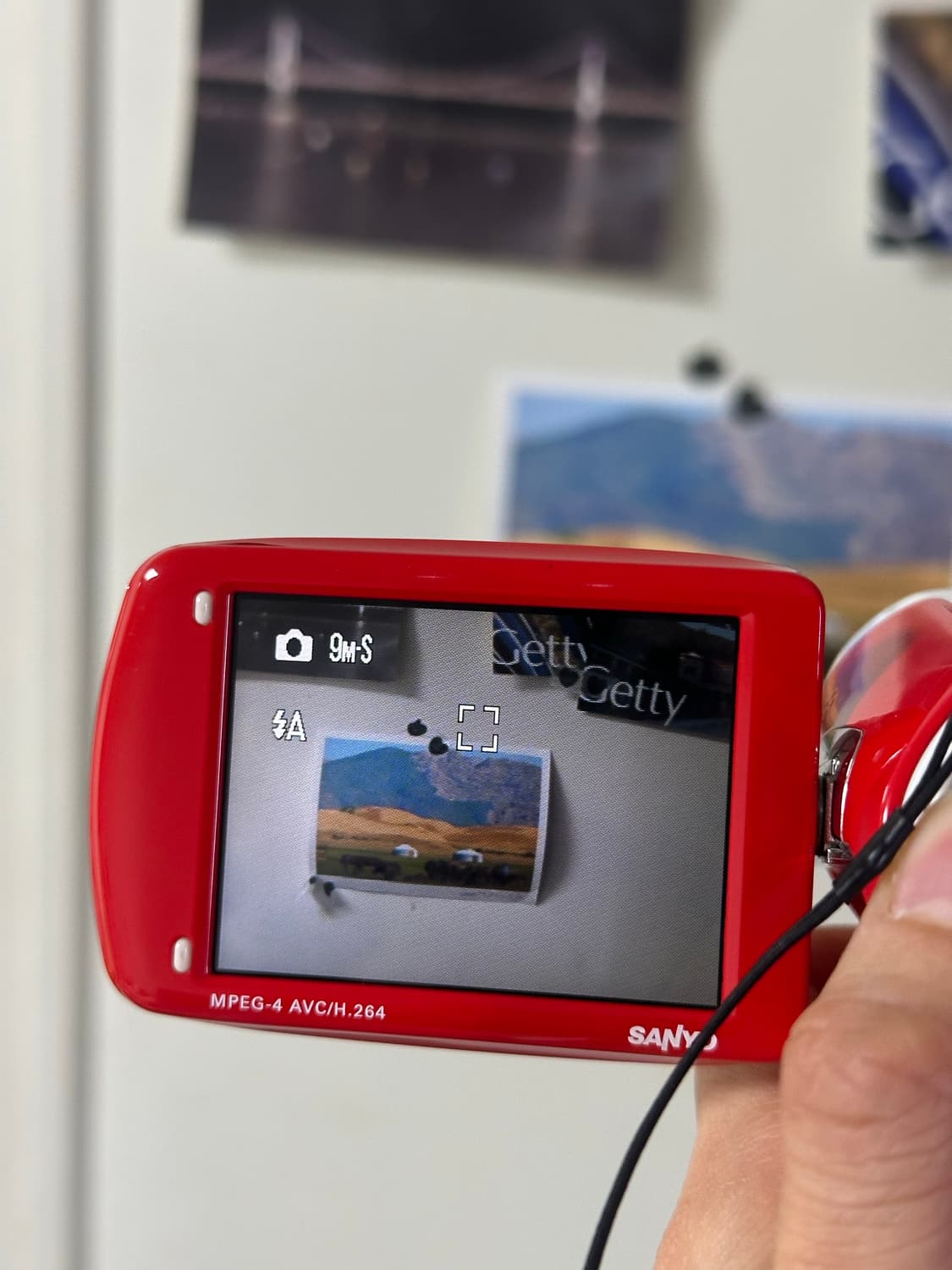 산요작티 sanyo xacti cg9 레드 상품이미지8