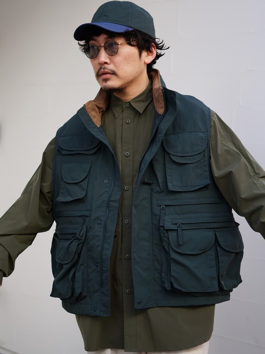 다이와 피어39 perfect fishing vest D.green 상품이미지3