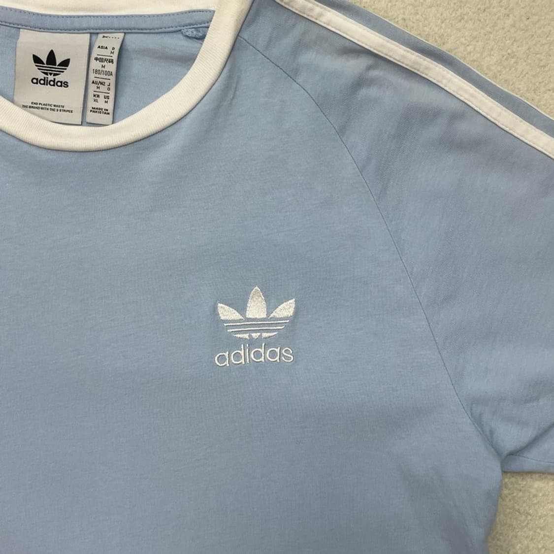 ADIDAS 스카이블루 링거티 XL 상품이미지2