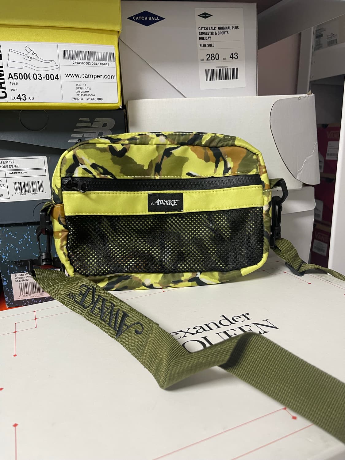 AWAKE NYC 카모 크로스백 상품이미지1