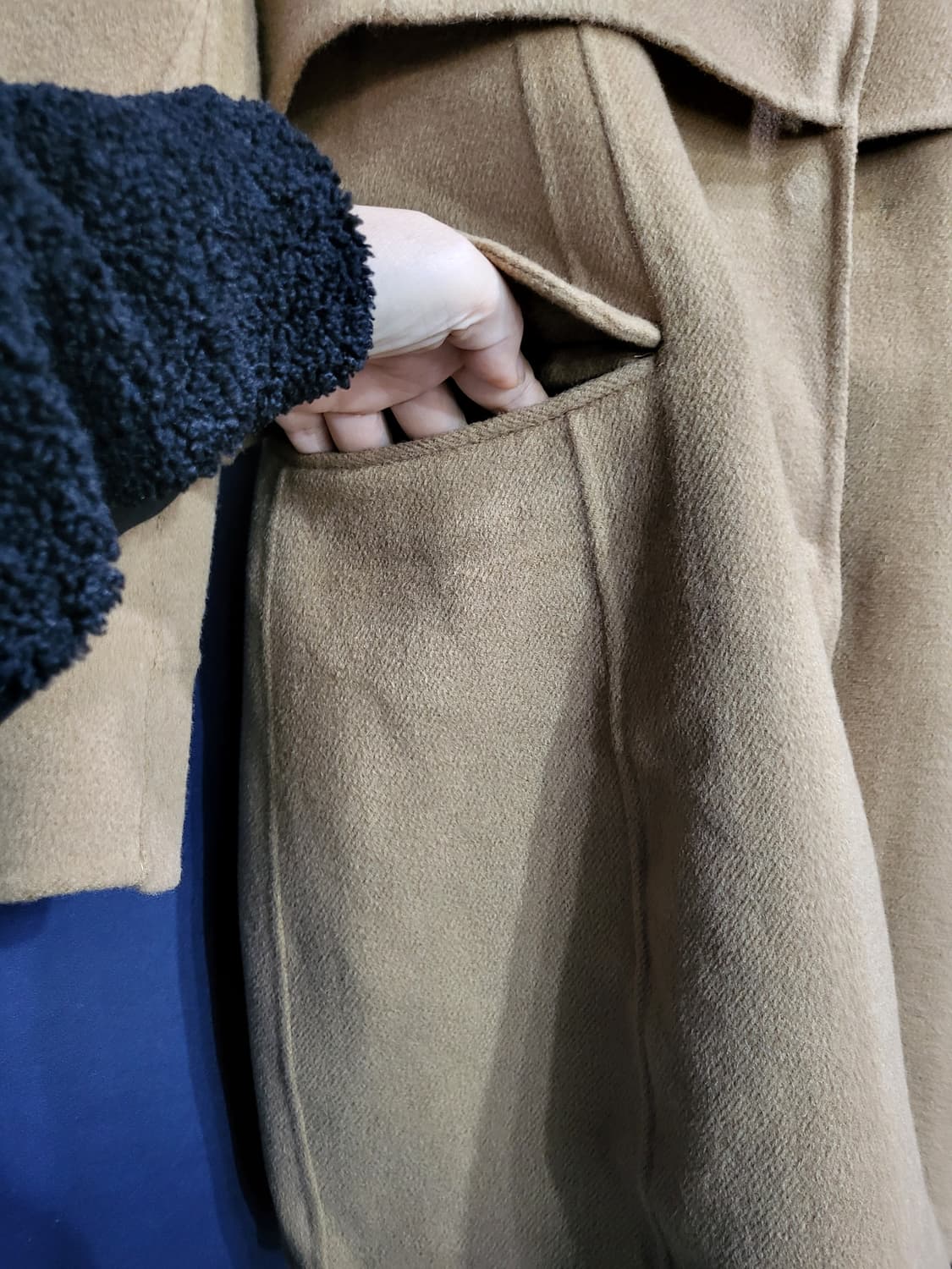 올뷰티 스토어 캐시미어 핸드메이드 코트 상품이미지5