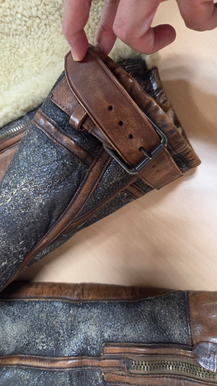 폴로랄프로렌 무스탕 시어링 b3 민트급 S 상품이미지5