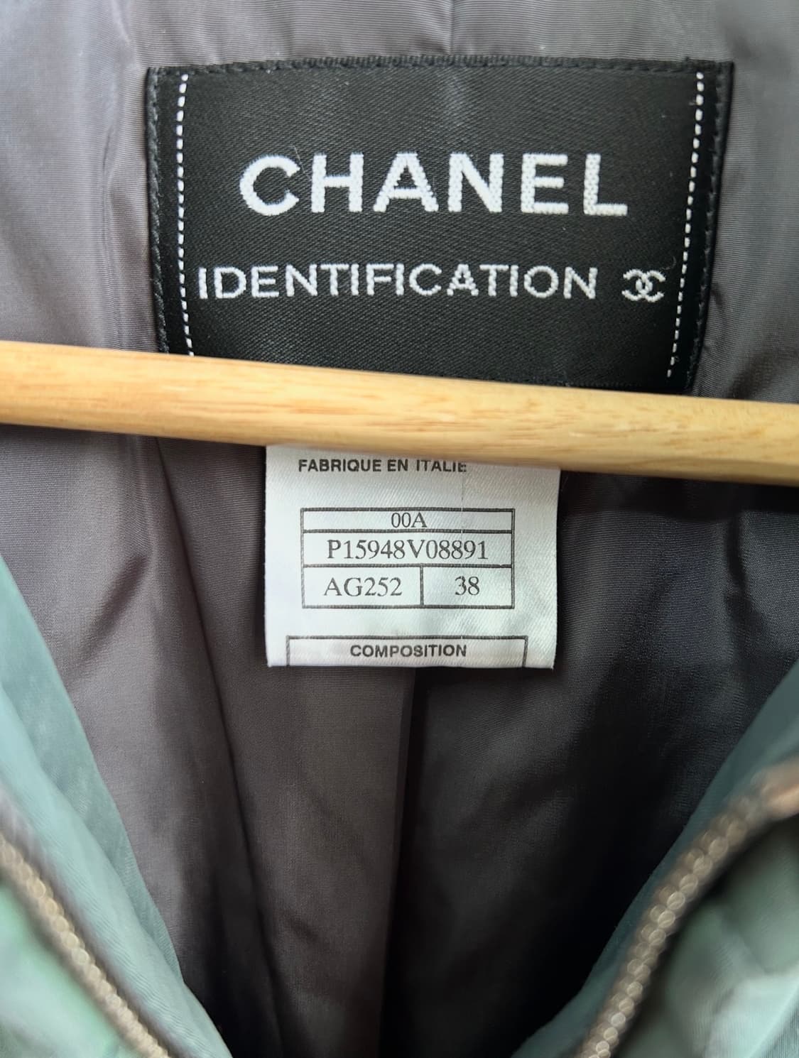 38/ 샤넬 00AW 아카이브 퀄팅 패딩자켓 상품이미지5