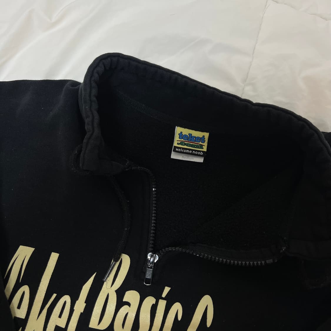 테켓 하프집업 스웻셔츠 M 상품이미지2