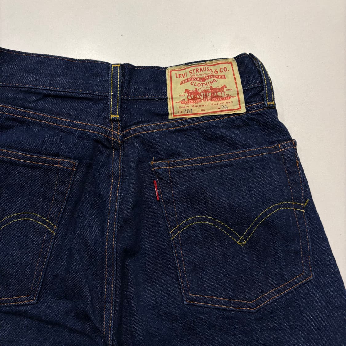 [26] 리바이스 LVC 1950s 701 빈티지 데님 팬츠 D421 상품이미지3