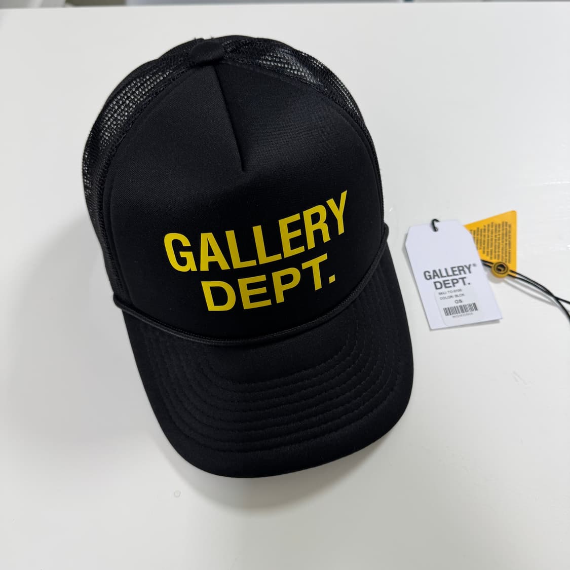 갤러리 디파트먼트 트러커캡 블랙 상품이미지1