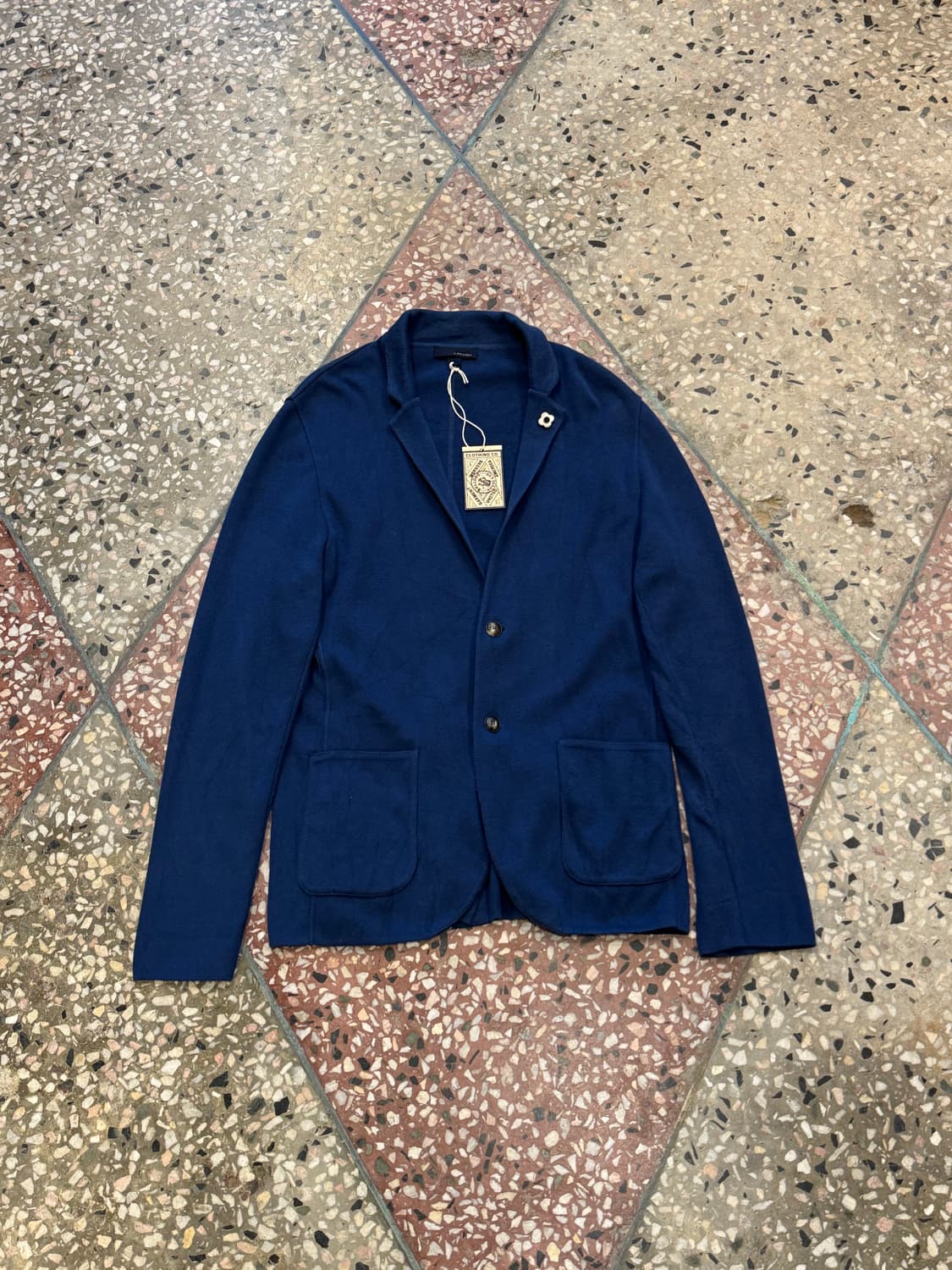 라르디니(Lardini) 코튼 가디건 자켓 (L) 상품이미지1