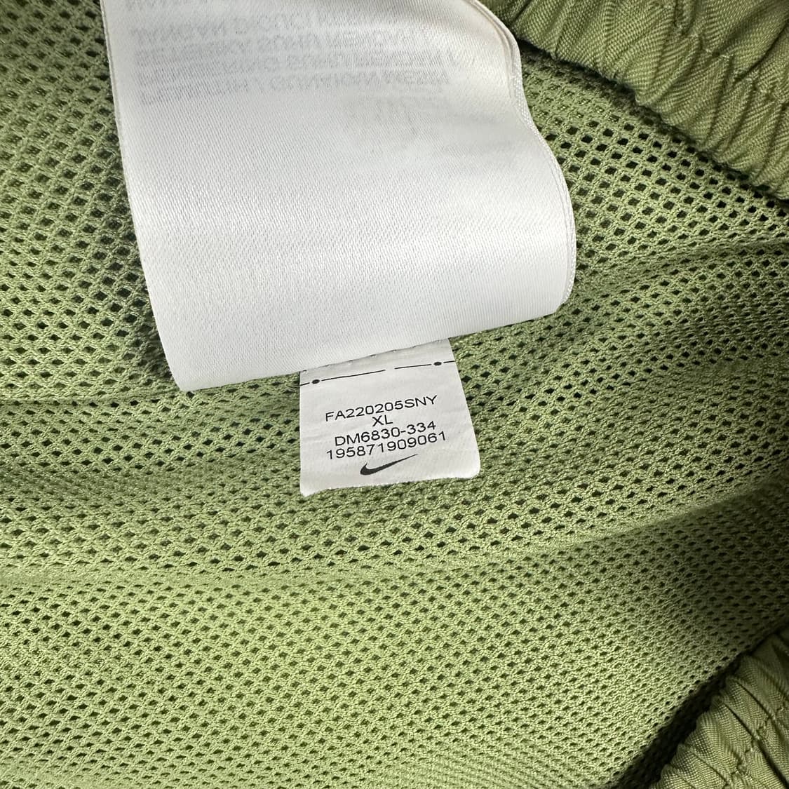 나이키 우븐 라인 플로우 쇼츠 밴딩 반바지 XL 상품이미지10