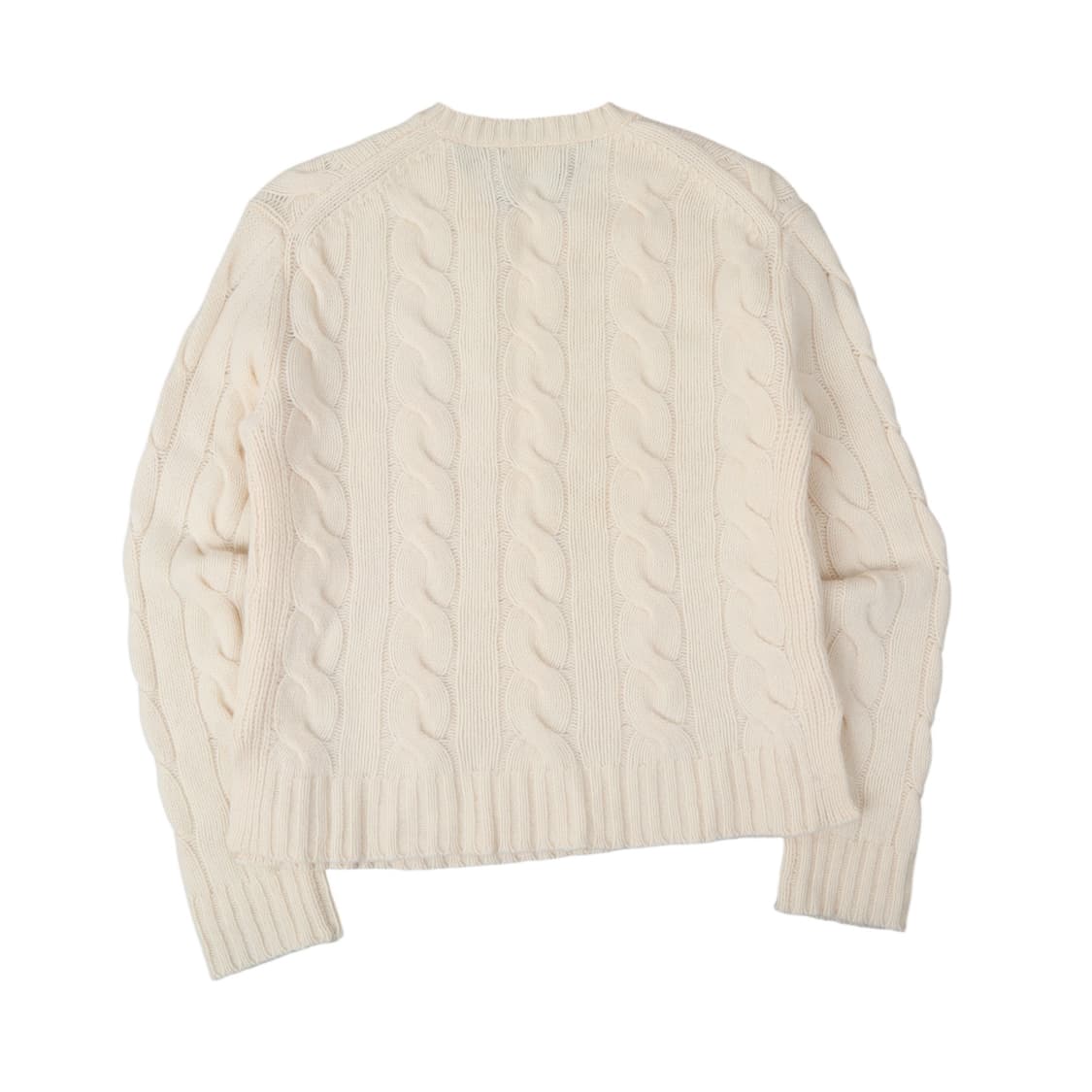 폴로 랄프로렌 아이보리 울 캐시미어 니트 스웨터 상품이미지4