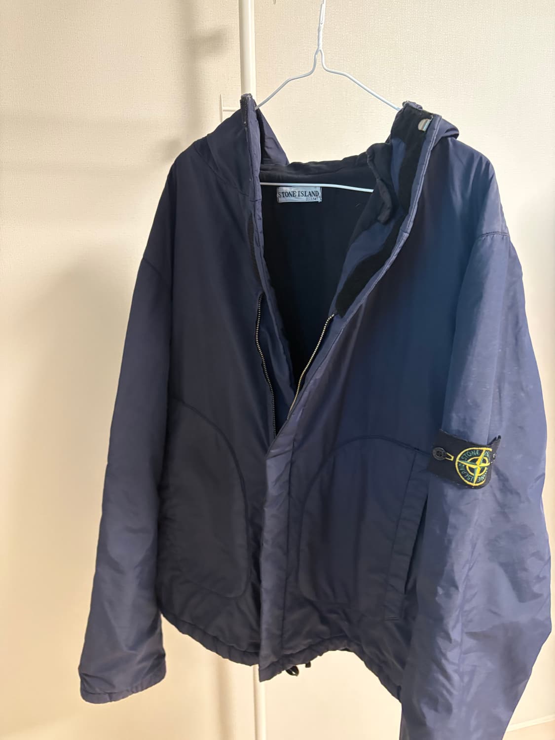 스톤아일랜드 01ss 가먼트 다잉 후디 자켓 상품이미지1