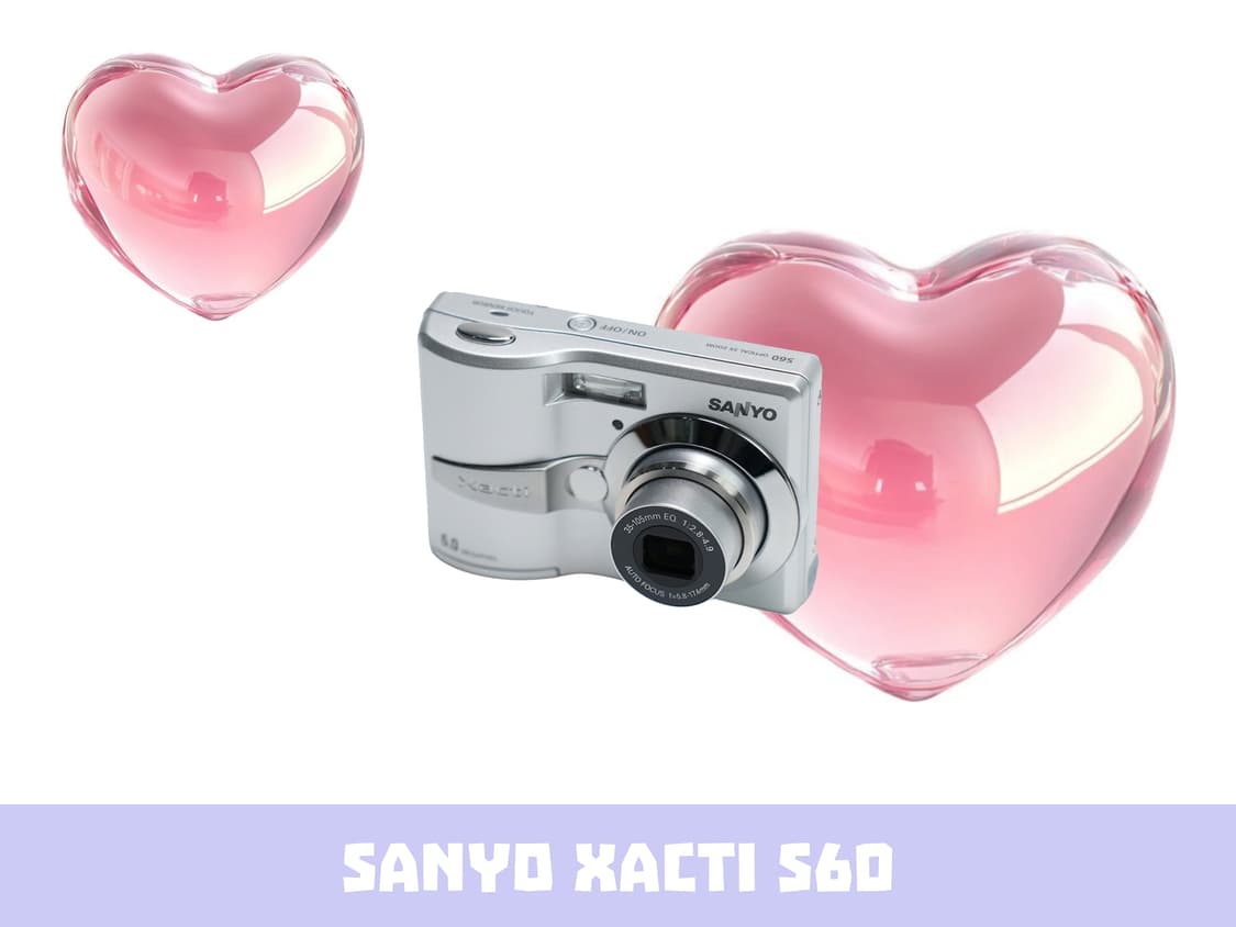 (입문강추) 산요작티 S60 디지털 카메라 상품이미지1