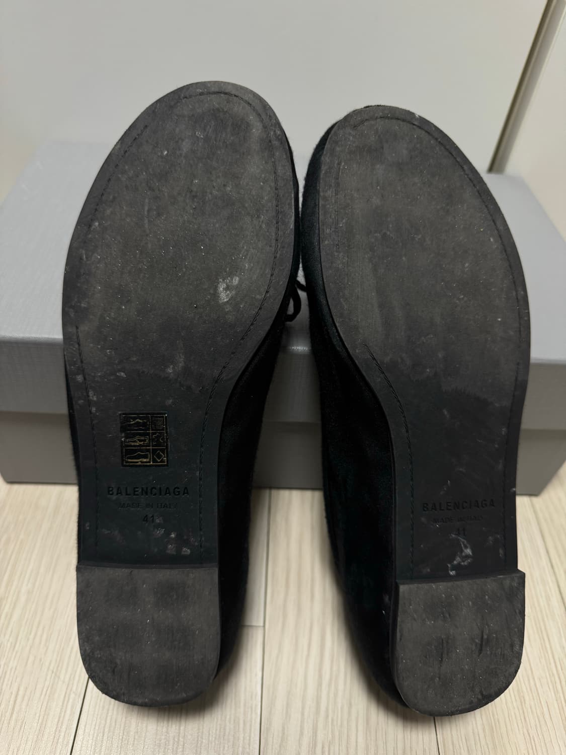 [41] 발렌시아가 레오폴드 발레리나 슈즈 블랙 상품이미지6