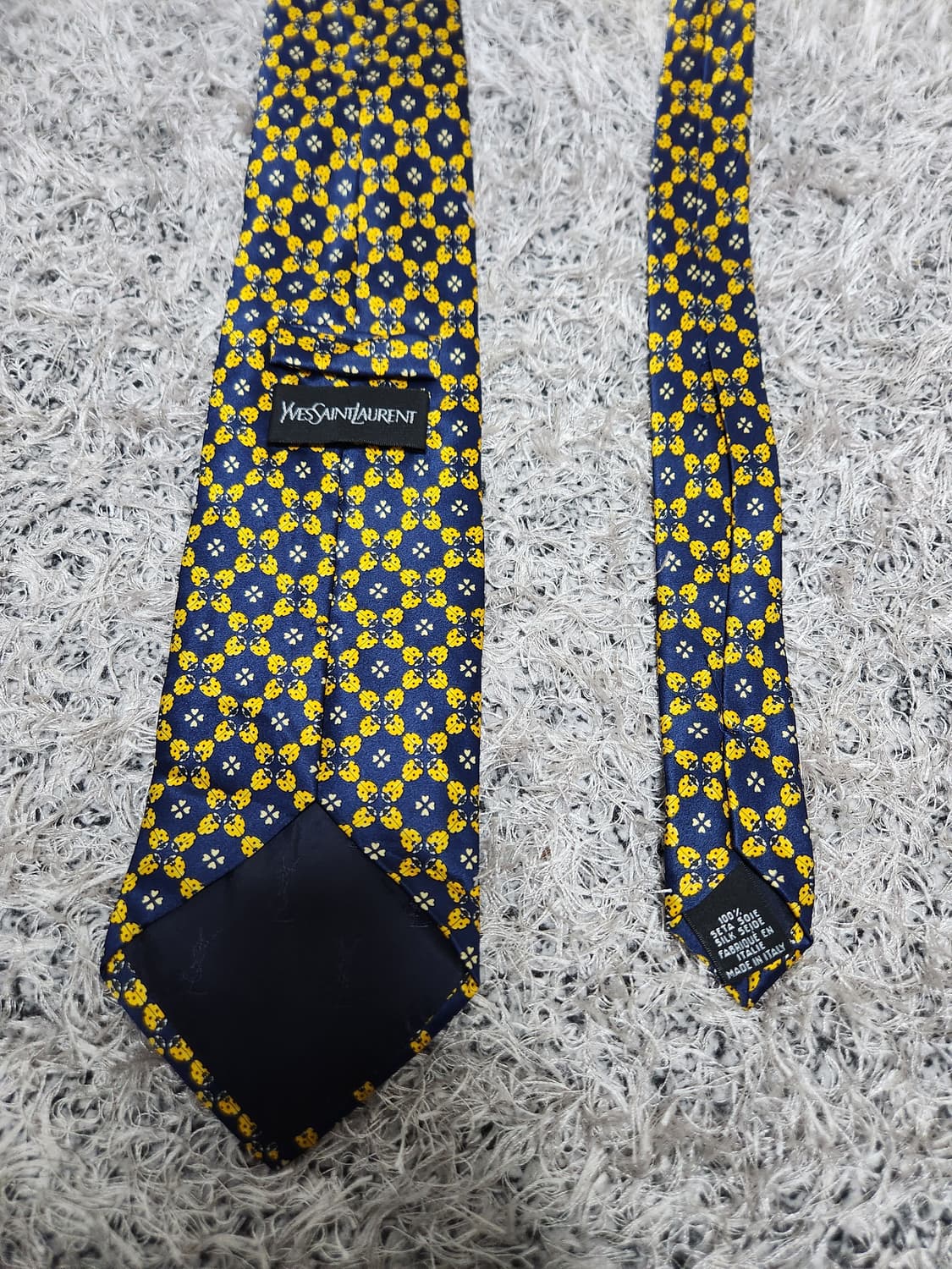 입생로랑YvesSaintLaurent  패턴 넥타이 Free - N4 상품이미지3