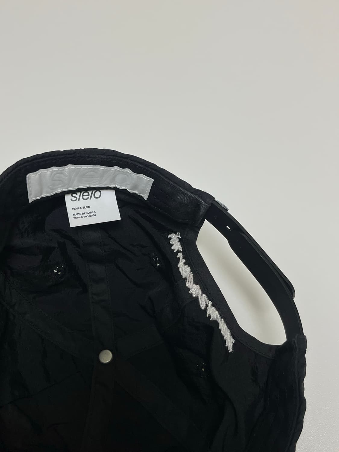 에스이오 US 캡 블랙 S/E/O US Cap black 상품이미지2