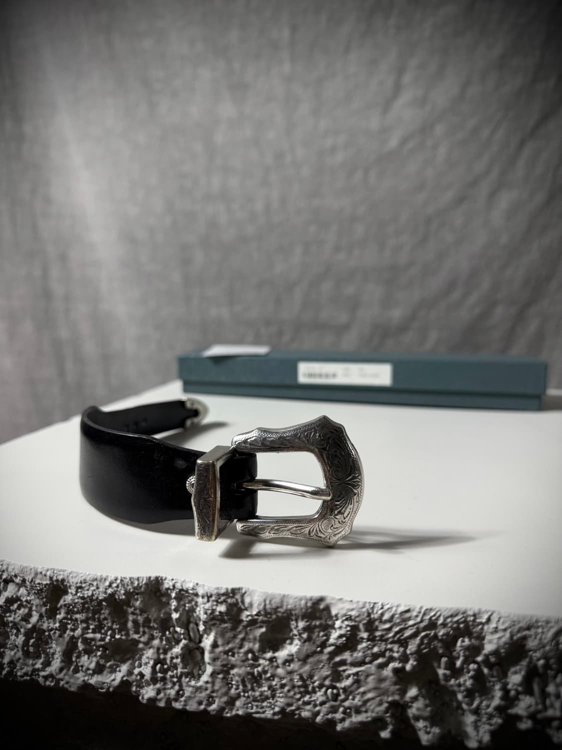 TOGA Leather Western Buckle Bracelet   상품이미지2