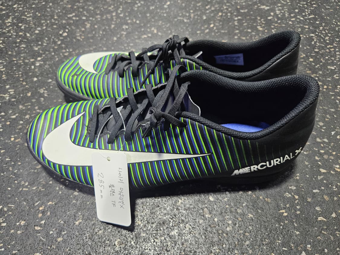 나이키 머큐리얼 X 볼텍스 TF 풋살화 축구화 285mm 상품이미지1