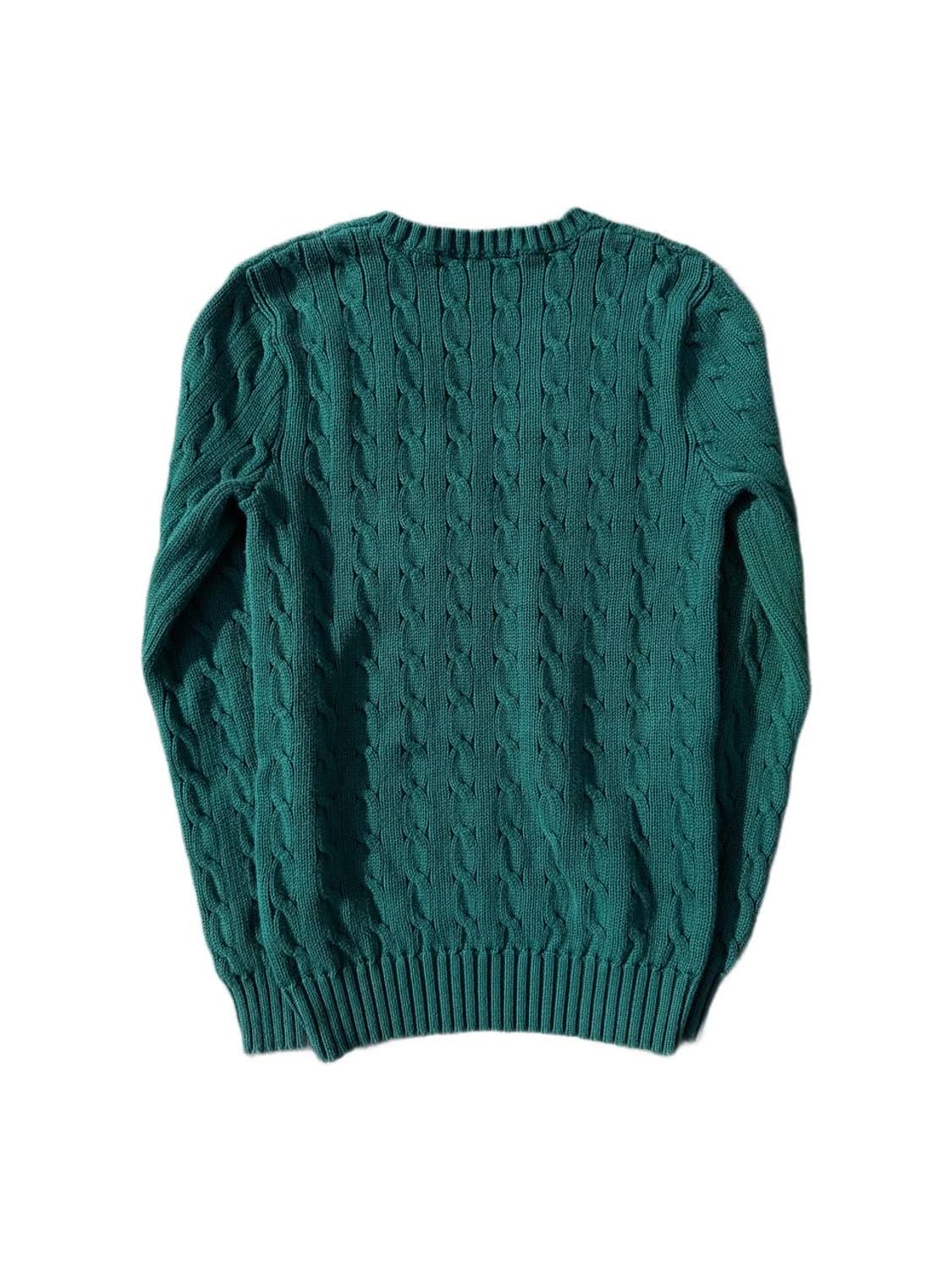 PRL cotton cable vneck sweater 상품이미지2