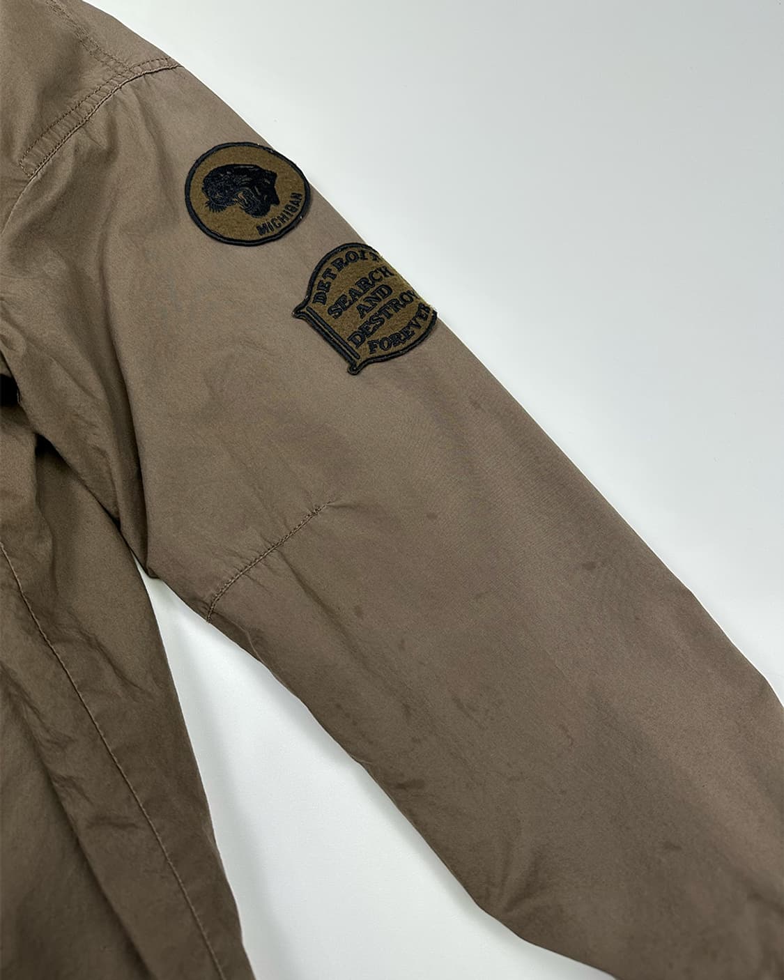 코데즈컴바인 언발란스 피쉬테일 야상 상품이미지4